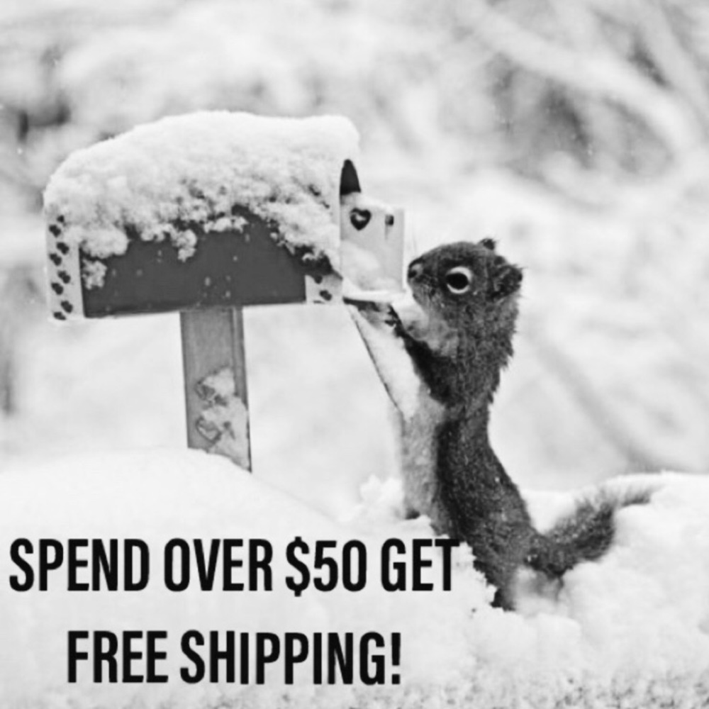FREE SHIPPING WHEN YOU SPEND $50